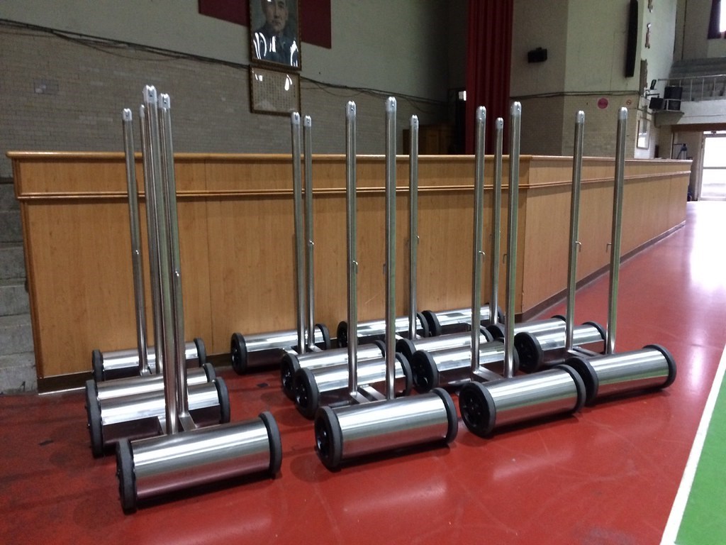 滾筒式羽球柱 (一組2支)