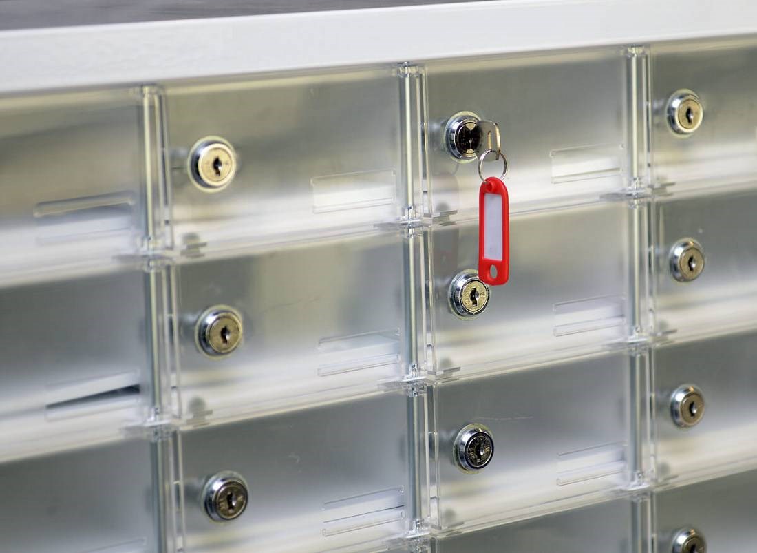 MCP-535 透明門片35格手機櫃