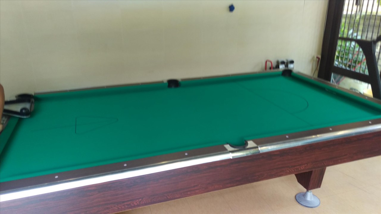 撞球檯布更換