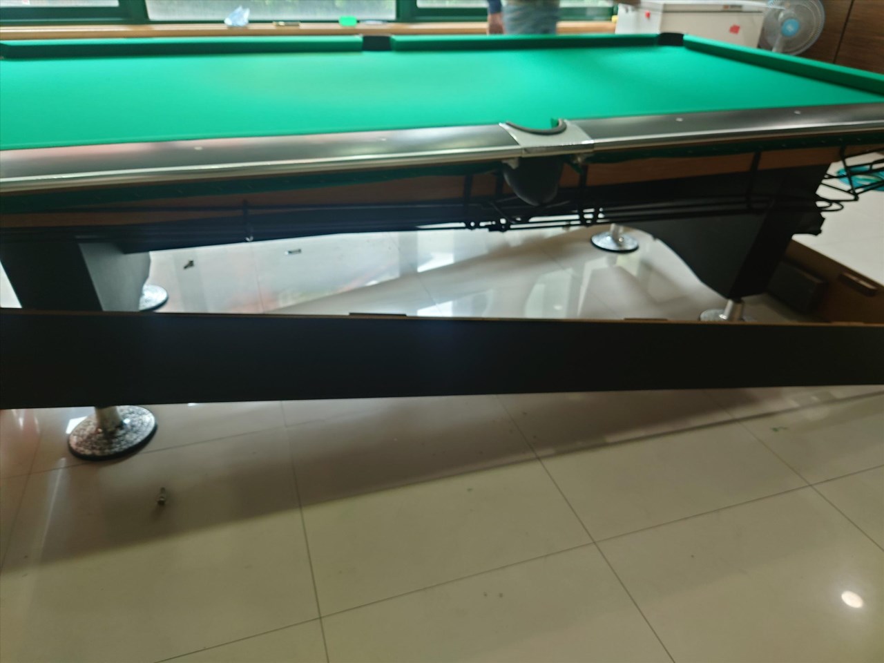撞球檯布更換