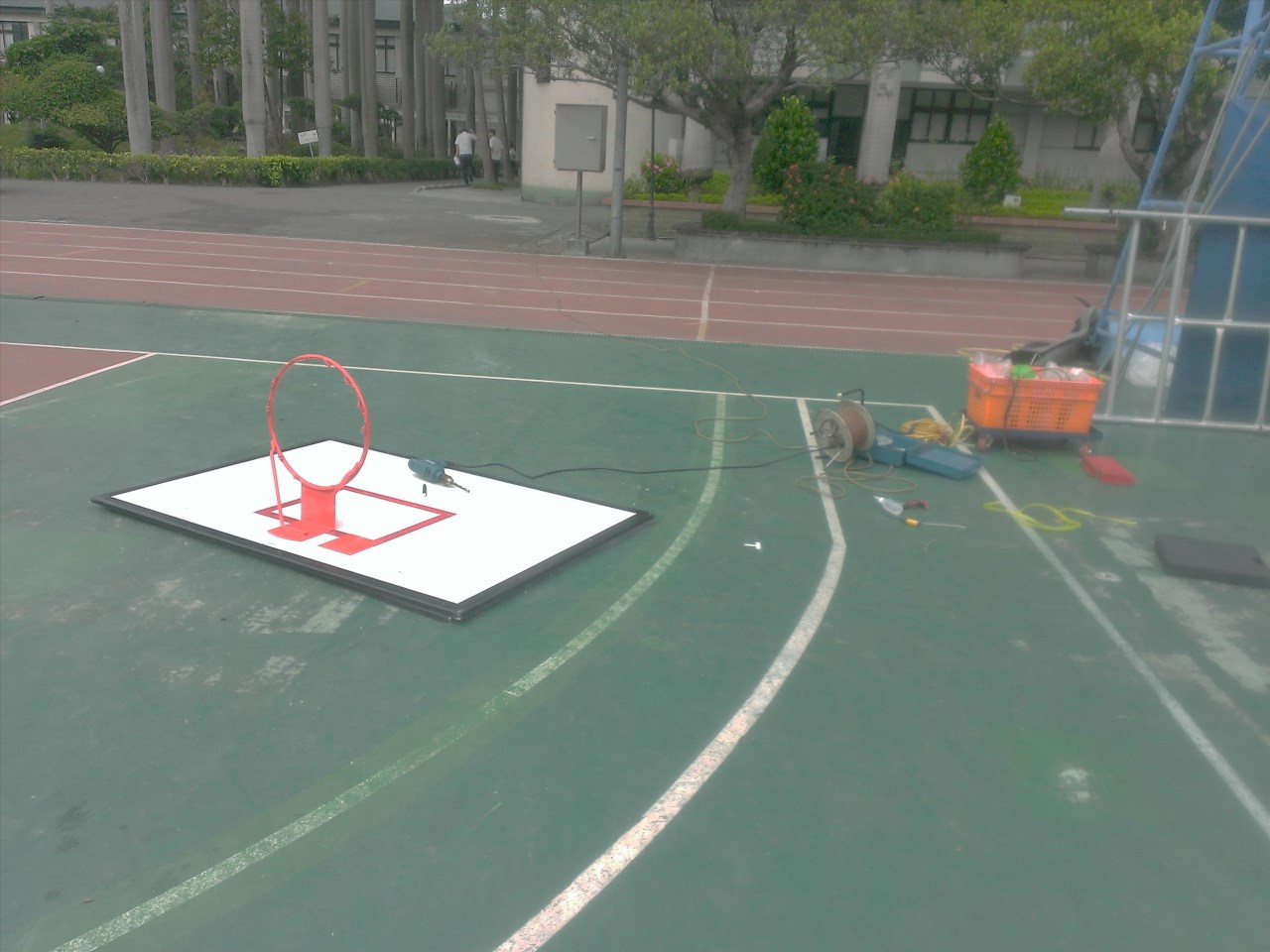 FRP玻璃纖維籃球板