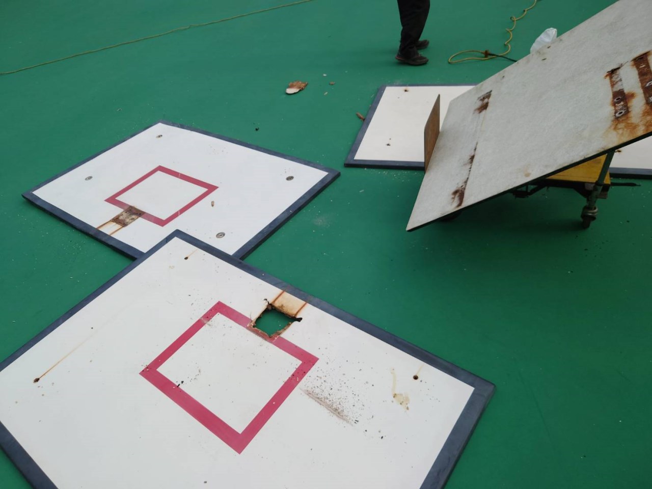 FRP玻璃纖維籃球板