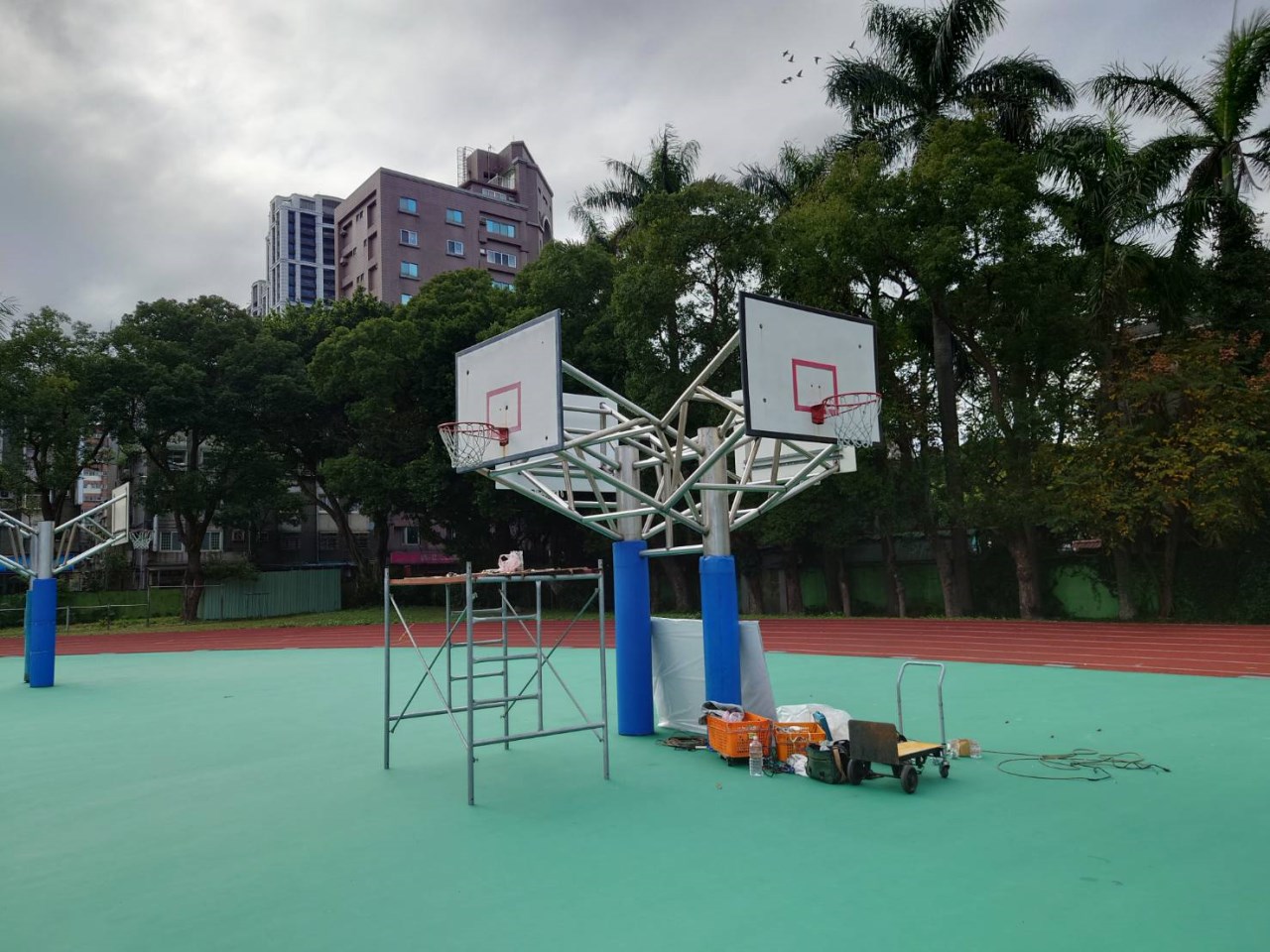 FRP玻璃纖維籃球板