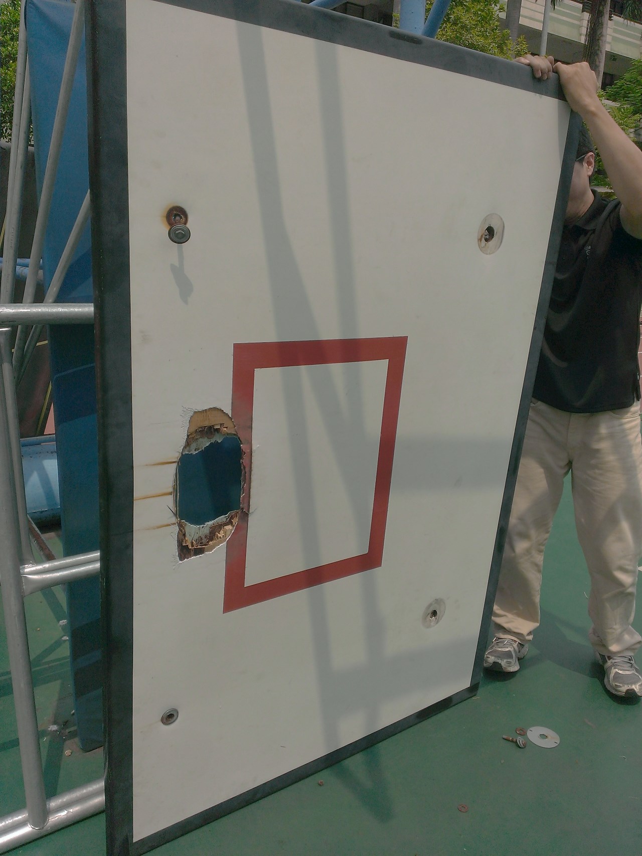 FRP玻璃纖維籃球板