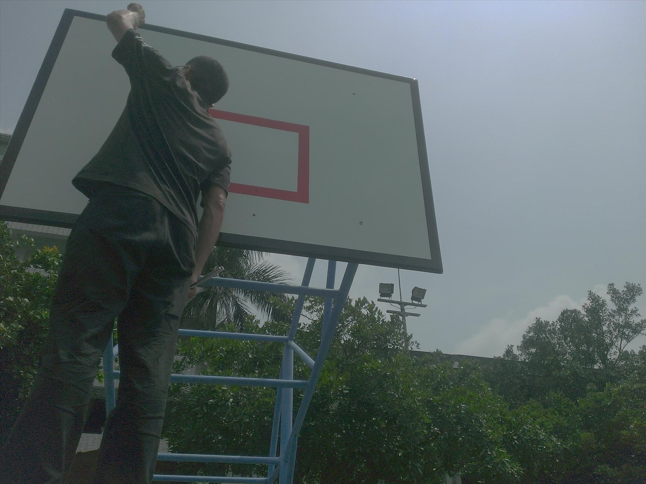 FRP玻璃纖維籃球板