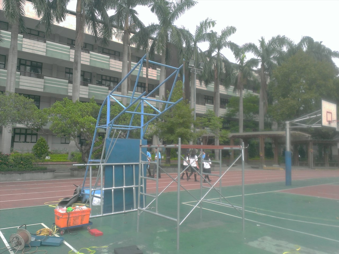 FRP玻璃纖維籃球板