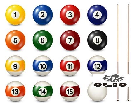 花式撞球組/司諾克球組系列