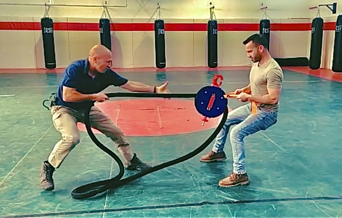 繩索阻力訓練組(訓練速度 肌肉耐力 協調性 敏捷性 心肺功能訓練)