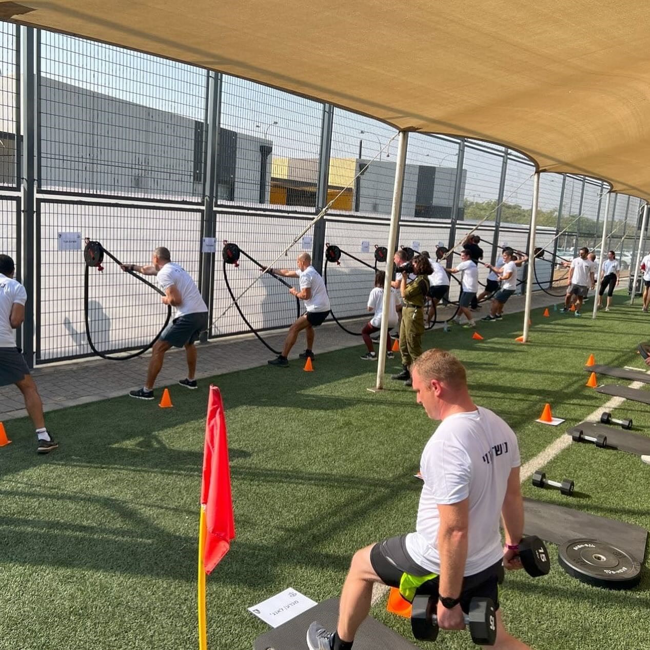 繩索阻力訓練組(訓練速度 肌肉耐力 協調性 敏捷性 心肺功能訓練)