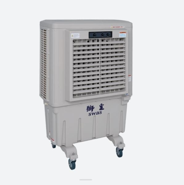 旋鈕面板獅皇20機械式水冷扇-KY07B／球館、活動中心、健身房、中大社區最愛